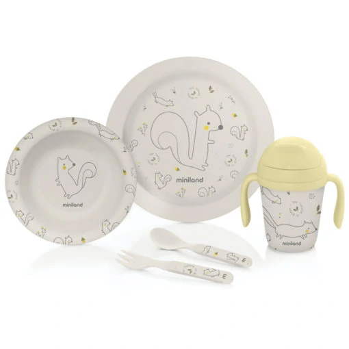 Baby Geschirrset Natur Meal Chip