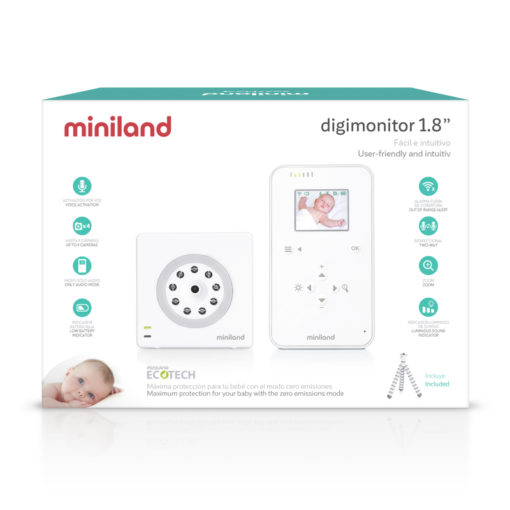 Digimonitor 1.8" Video-Babyphone – Bild 3