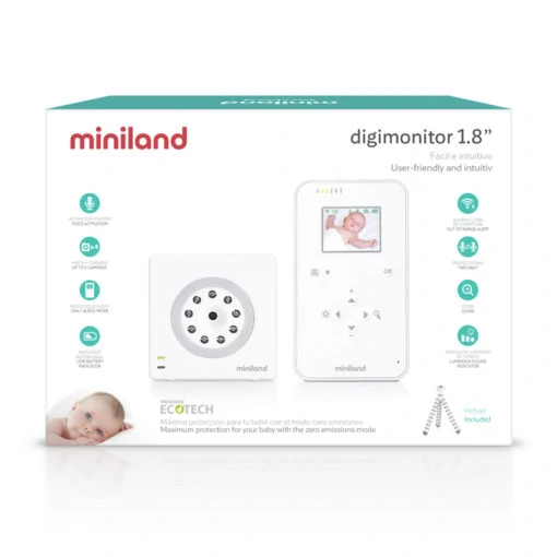 Digimonitor 1.8" Video-Babyphone – Bild 3