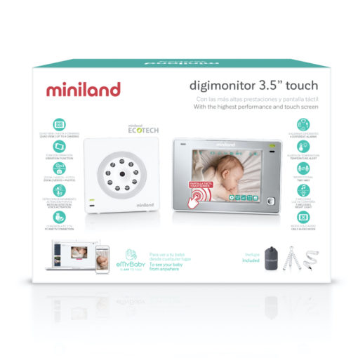 Digimonitor Touch 3.5" Video-Babyphone – Bild 4